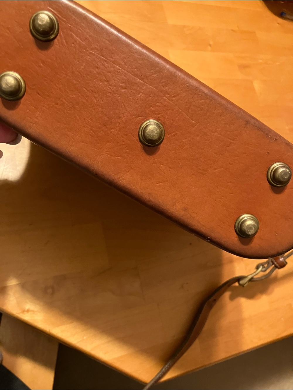 Vintage Dooney and Bourke Large R7 Spectator Crossbody Cavalry Bag - Picture 14 of 16